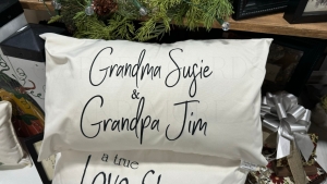 Grandma Grandpa Personalized Pillow